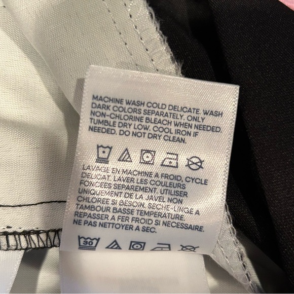 Lands End Women’s Activewear Performance Pants Stretch Golf Travel Black Size 4 - Picture 10 of 14